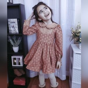 COPY - Handmade dress for little girls size 3T- 5T